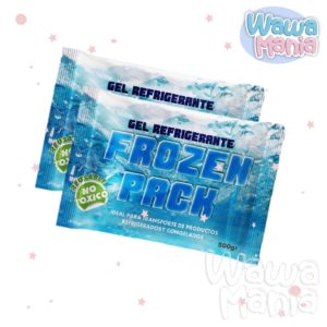 GEL REFRIGERANTE FROZEN PACK DE 500GR, X 2