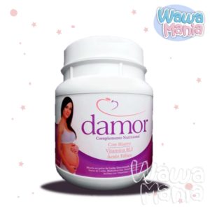 COMPLEMENTO NUTRICIONAL PARA MATERNIDAD DAMOR X 500MG
