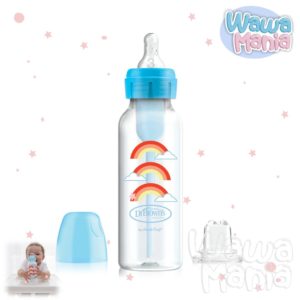 KIT TRANSICIÓN OPT + BOCA ESTRECHA 8OZ AZUL
