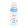 BIBERÓN PERISTÁLTICO BPA FREE BOCA STANDARD 120ML DECORADO OSITO AZUL