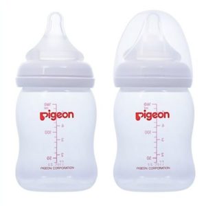 BIBERÓN SOFTOUCH PERISTÁLTICPLUS BPA FREE BOCA ANCHA 160ML BLANCO