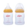 BIBERÓN SOFTOUCH PERISTÁLTICPLUS BPA FREE BOCA ANCHA 160ML AMARILLO