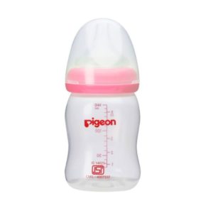 BIBERÓN SOFTOUCH PERISTÁLTICPLUS BPA FREE BOCA ANCHA 160ML ROSADO