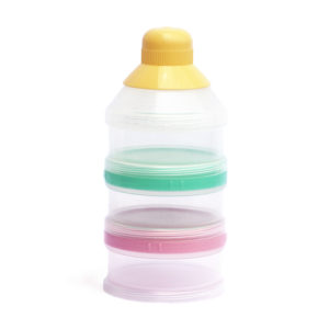 ENVASE PARA LECHE EN POLVO TRES COLORES