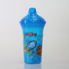 VASITO 9OZ. IMPRESO NON SPILL  AZÚL