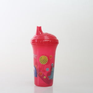 VASITO 9OZ. IMPRESO NON SPILL  ROJO