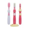 JUEGO DE CEPILLO DENTAL PARA BEBÉ, P 123 ROSADO