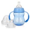 BIBERÓN DE TRITAN 3 ETAPAS ANTIDERRAME 8ONZ/240ML CELESTE