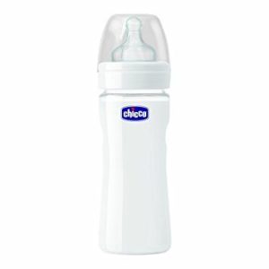 BIBERON DE VIDRIO BOCA ANCHA DE 240ML