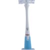 ESCOBILLA 2 EN 1 PARA BIBERON Y TETINA 0% BPA CELESTE