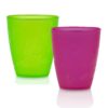 VASITOS DIVERTIDOS X 2 VERDE Y FUCHSIA