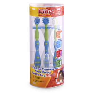 SET DE CEPILLOS DE DIENTES SISTEMA 4 ETAPAS