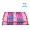 CAMBIADOR PORTATIL PREMIUM FUCSIA CON ROSADO