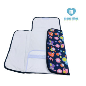 CAMBIADOR PORTATIL PREMIUM AZUL BUHOS