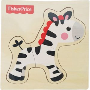 ROMPECABEZAS DE ANIMALITO ZEBRA (3 PIEZAS)