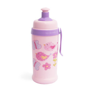 TOMATODO TAZA CON BOQUILLA PULL UP ROSADA