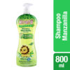 ARRURRU NATURALS  SHAMPOO. CON MANZANILLA X 800 ML